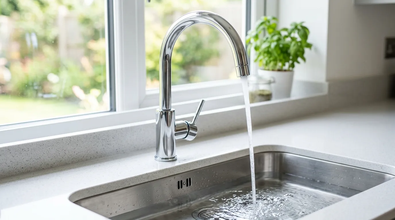 Local Plumbing Master Pros same day plumber fixing a faucet in Forsyth, GA